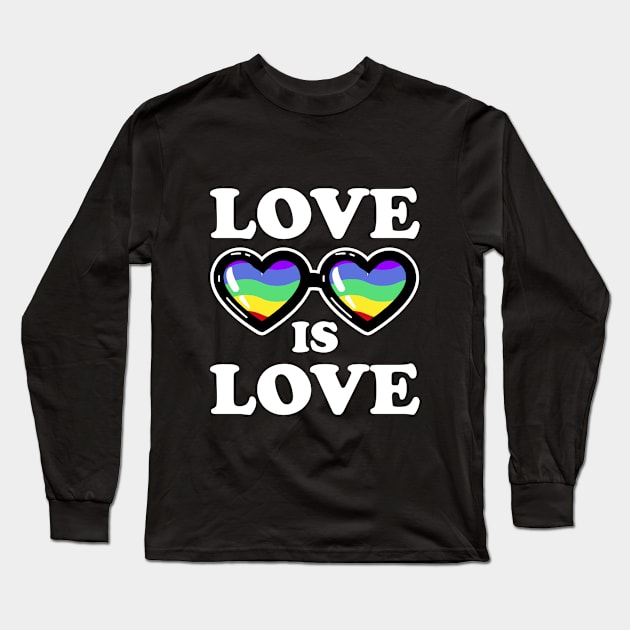 Love is Love Long Sleeve T-Shirt by Iskapa